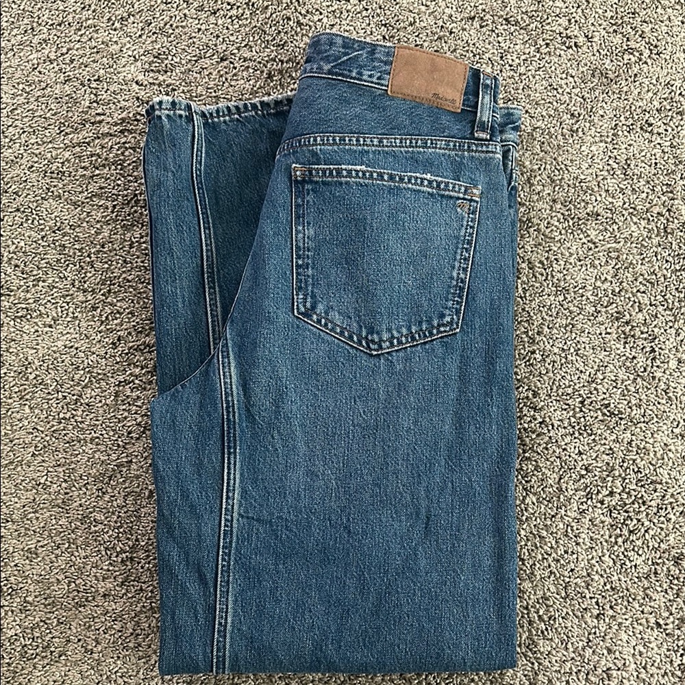 Madewell Darted Barrel-Leg Jean